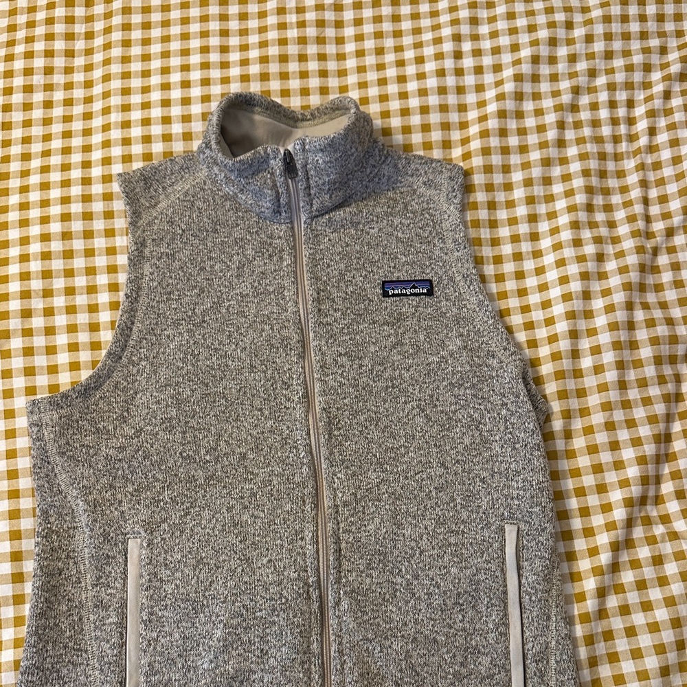 Patagonia Gray Fleece Vest